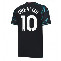 Manchester City Jack Grealish #10 Tretí futbalový dres 2023-24 Krátky Rukáv